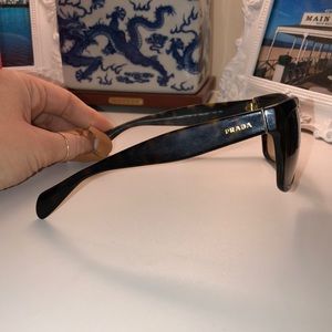 Prada Sunglasses -Brown with Gold Hardware